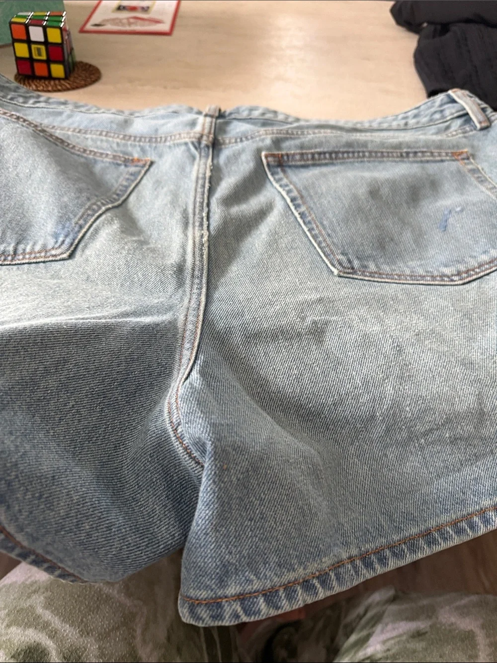 Universal Thread Light Wash Denim Shorts. Baggy relaxed fit. Size 20
